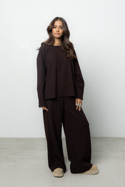 Spodnie Mirlo Brown Petite