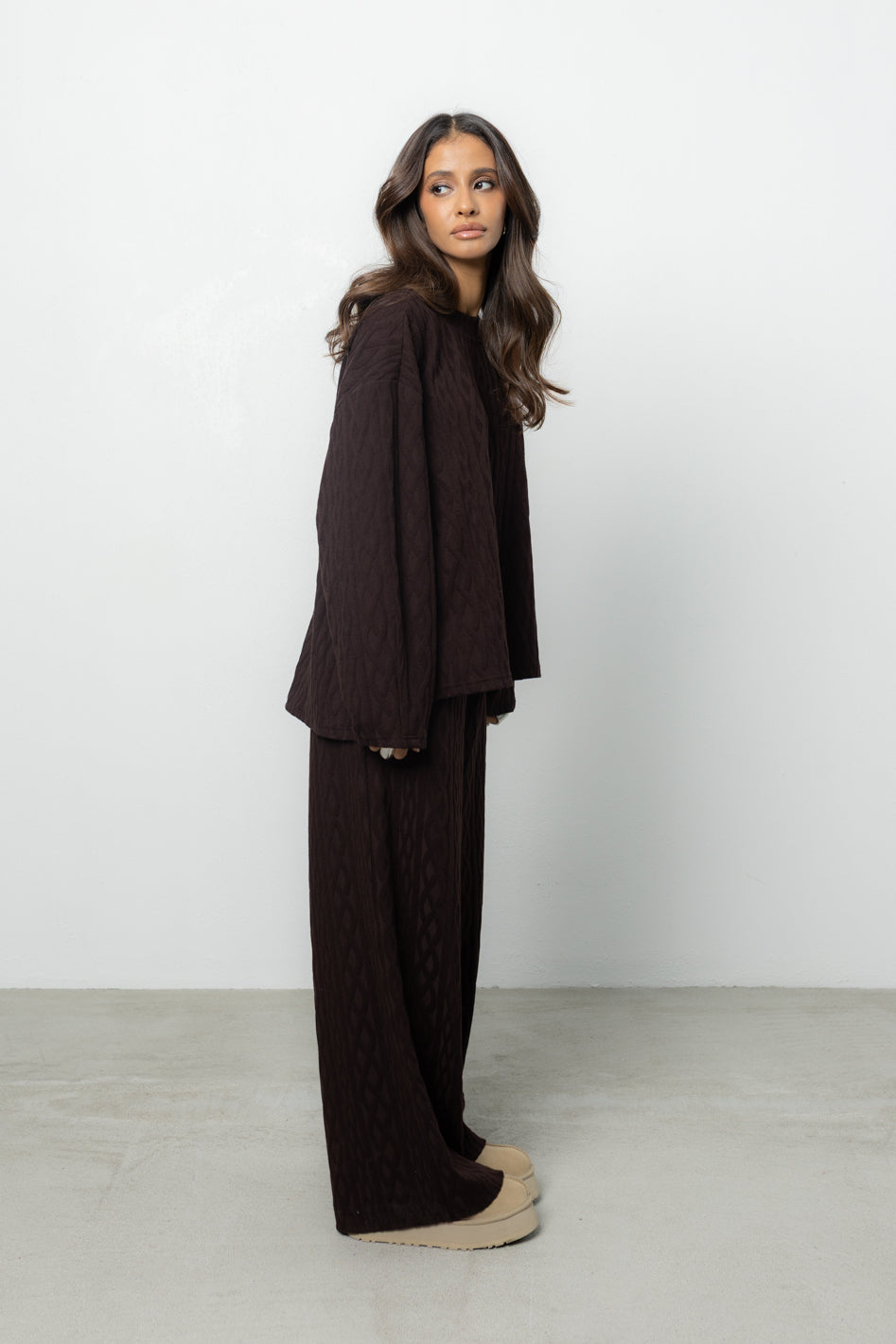 Longsleeve Ninel Brown Petite