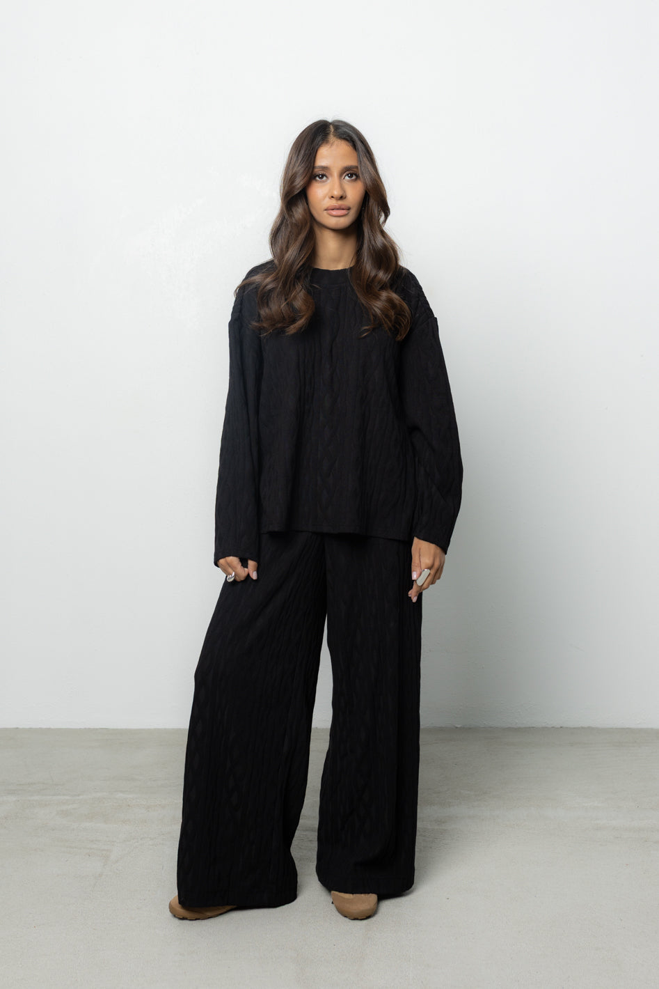 Longsleeve Ninel Black Petite