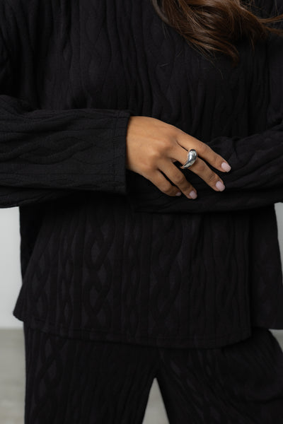 Longsleeve Ninel Black Petite