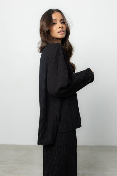 Longsleeve Ninel Black Petite