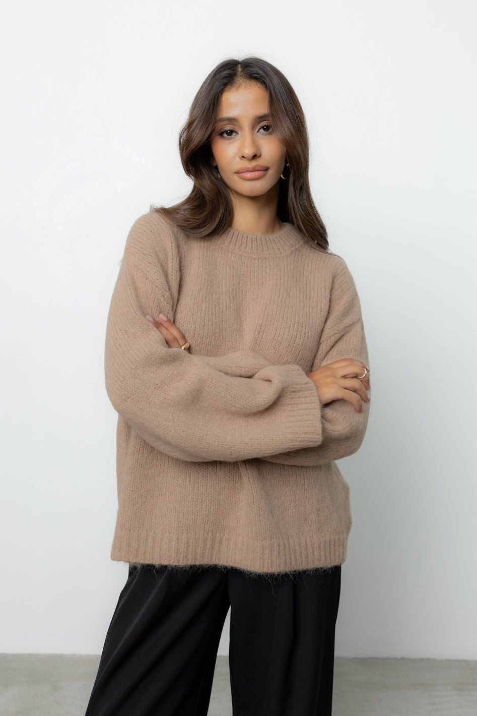 Sweter Ismo Beige Petite