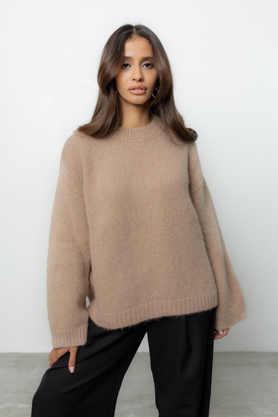 Sweter Ismo Beige Petite