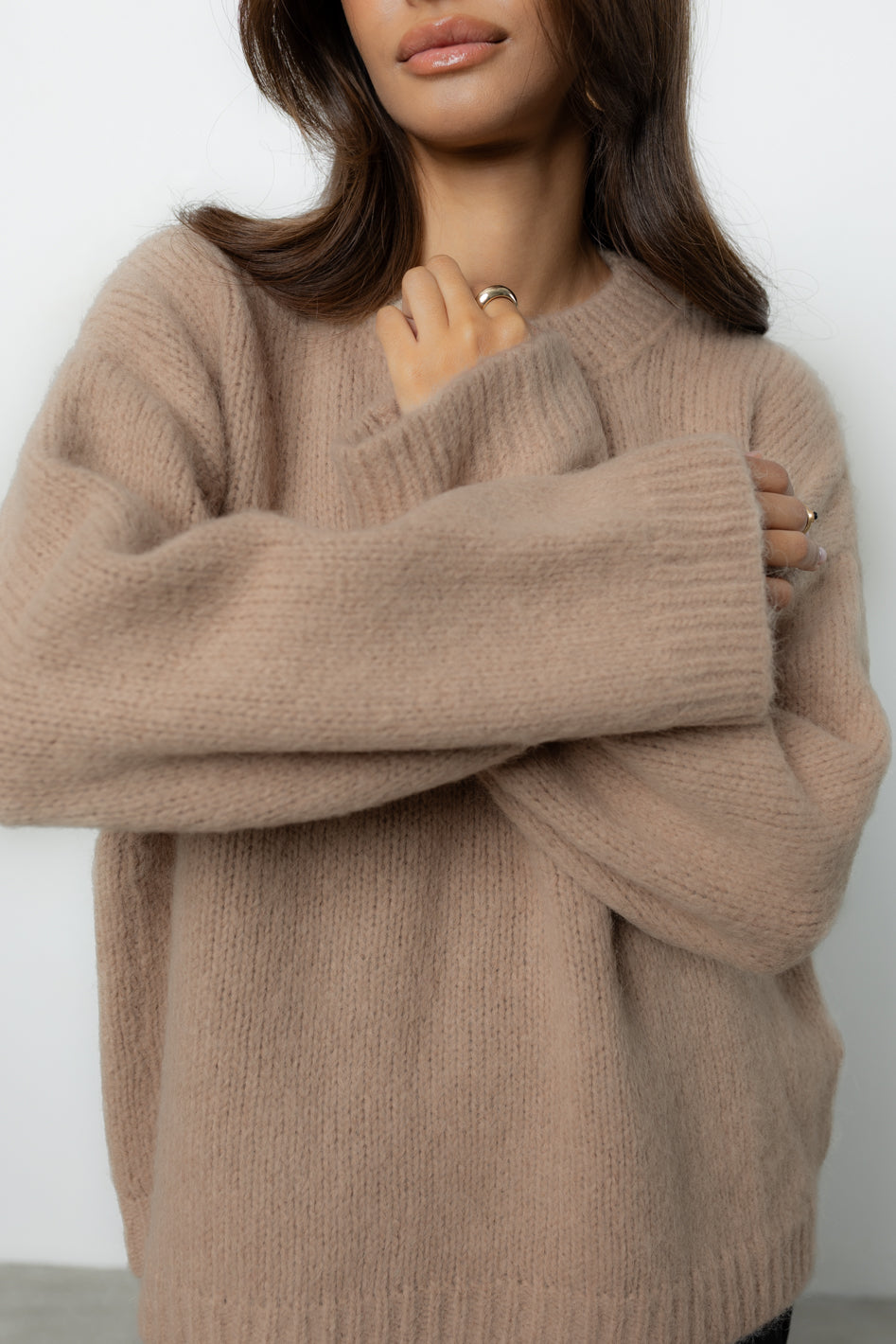 Sweter Ismo Beige Petite