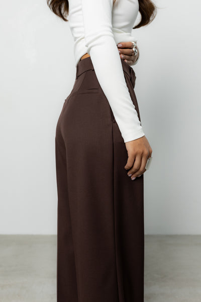 Spodnie Espe Brown Petite