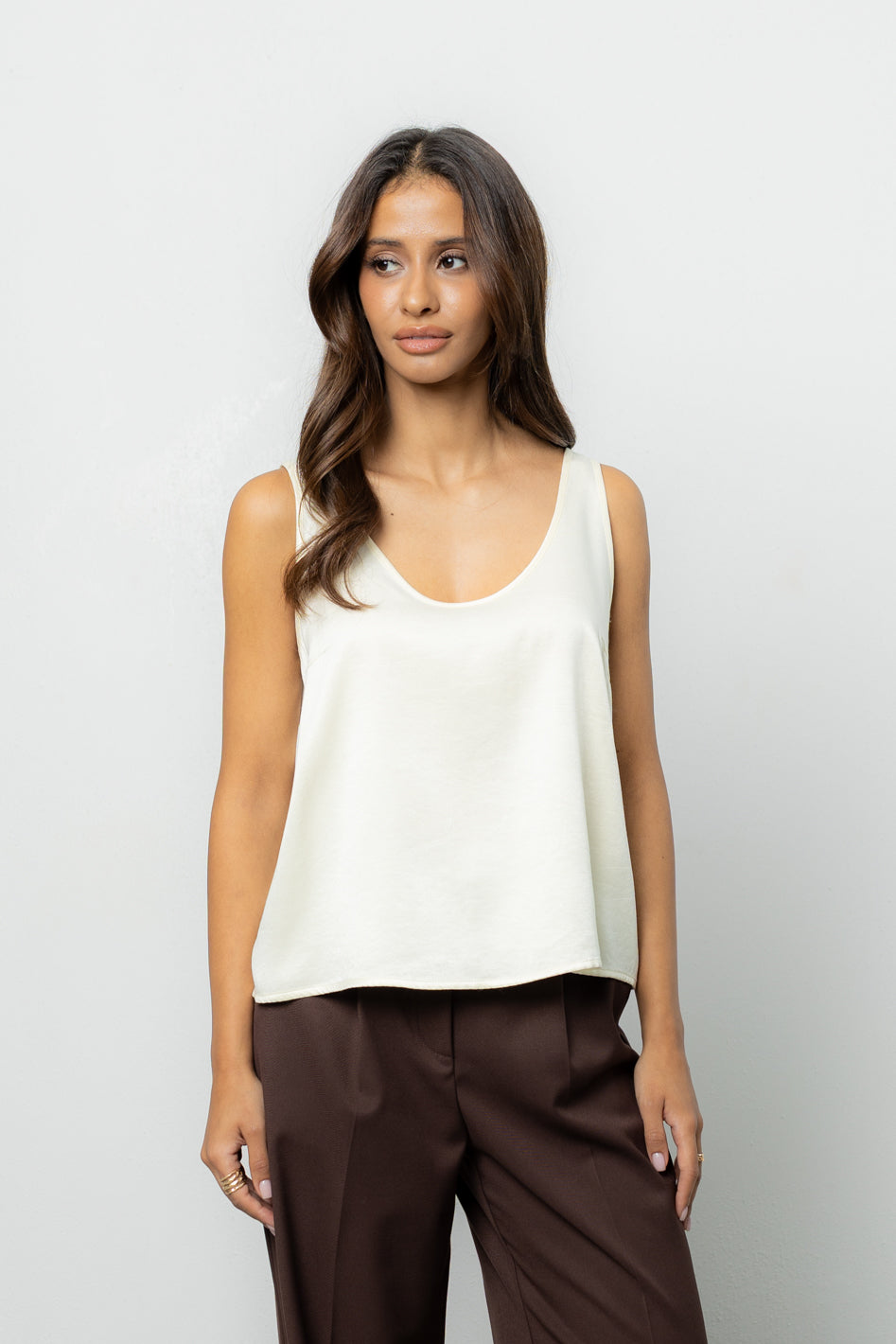 Top Belisa Cream Petite