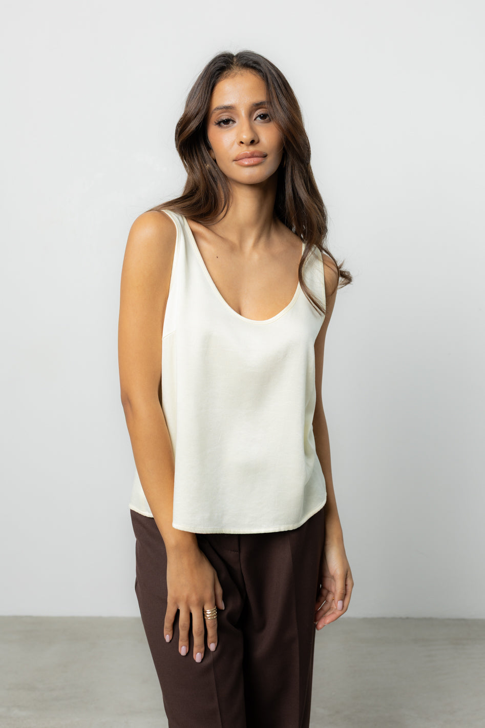 Top Belisa Cream Petite