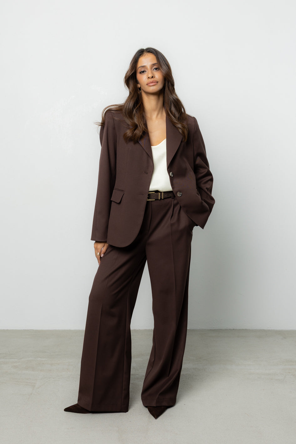 Marynarka Shoya Brown Petite