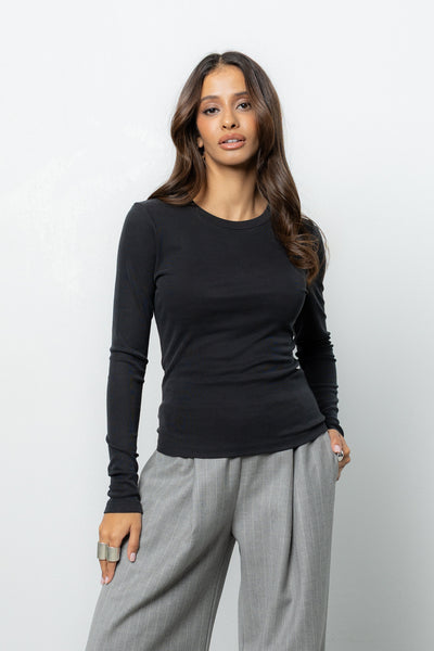 Spodnie Dilas Grey Stripes Wool Petite