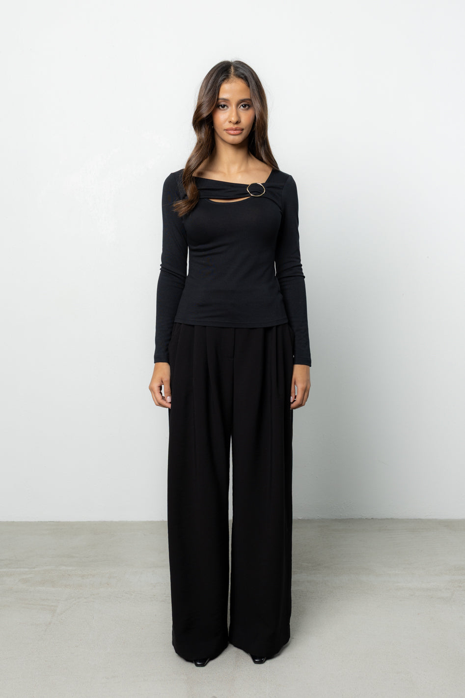 Bluzka Clove Black Petite