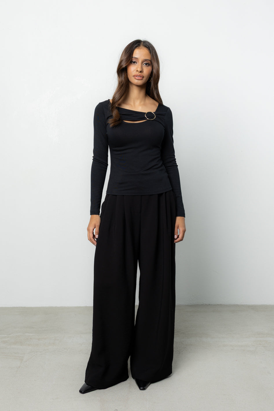 Bluzka Clove Black Petite