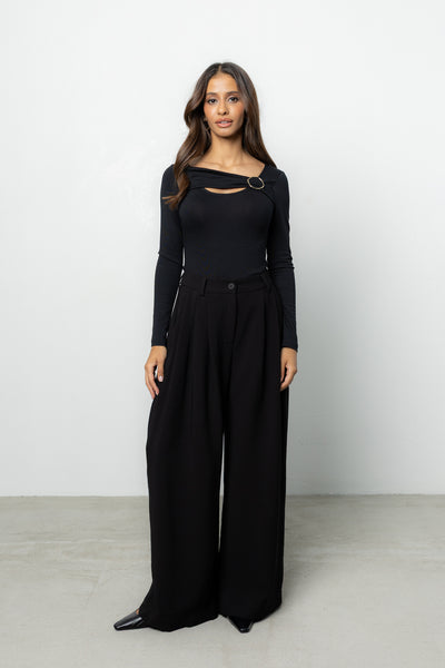 Bluzka Clove Black Petite