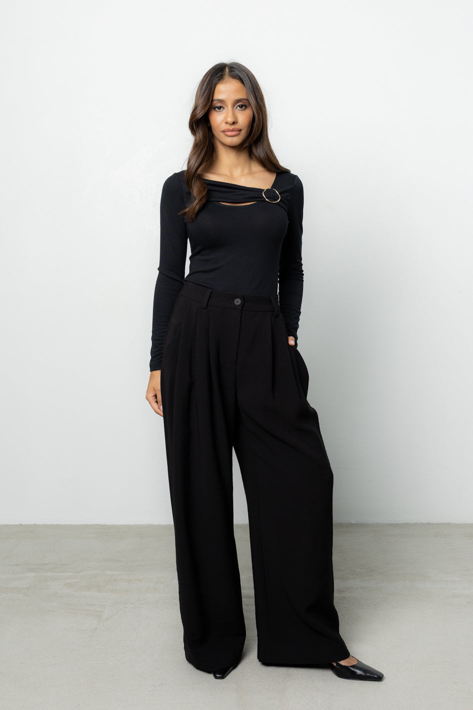 Bluzka Clove Black Petite