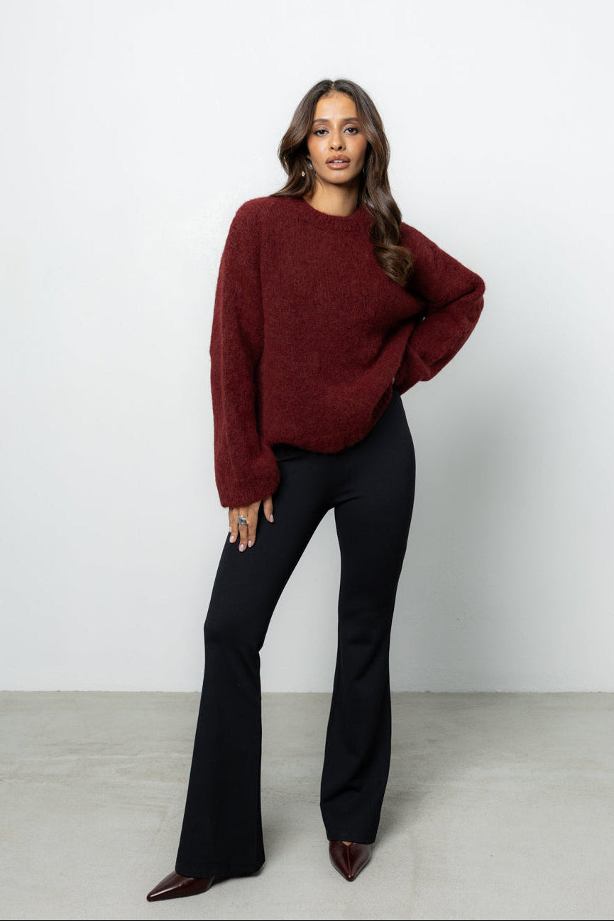 Sweter Ismo Bordo Petite
