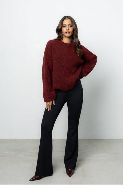 Sweter Ismo Bordo Petite