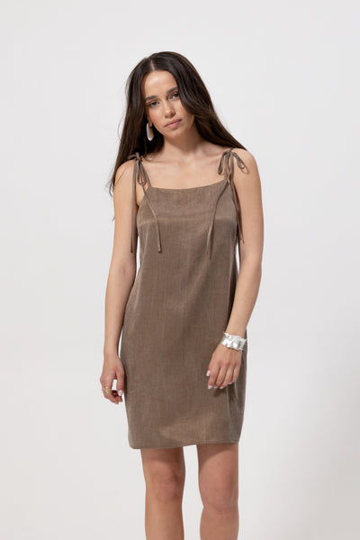 Sukienka Vivid Coffee Petite