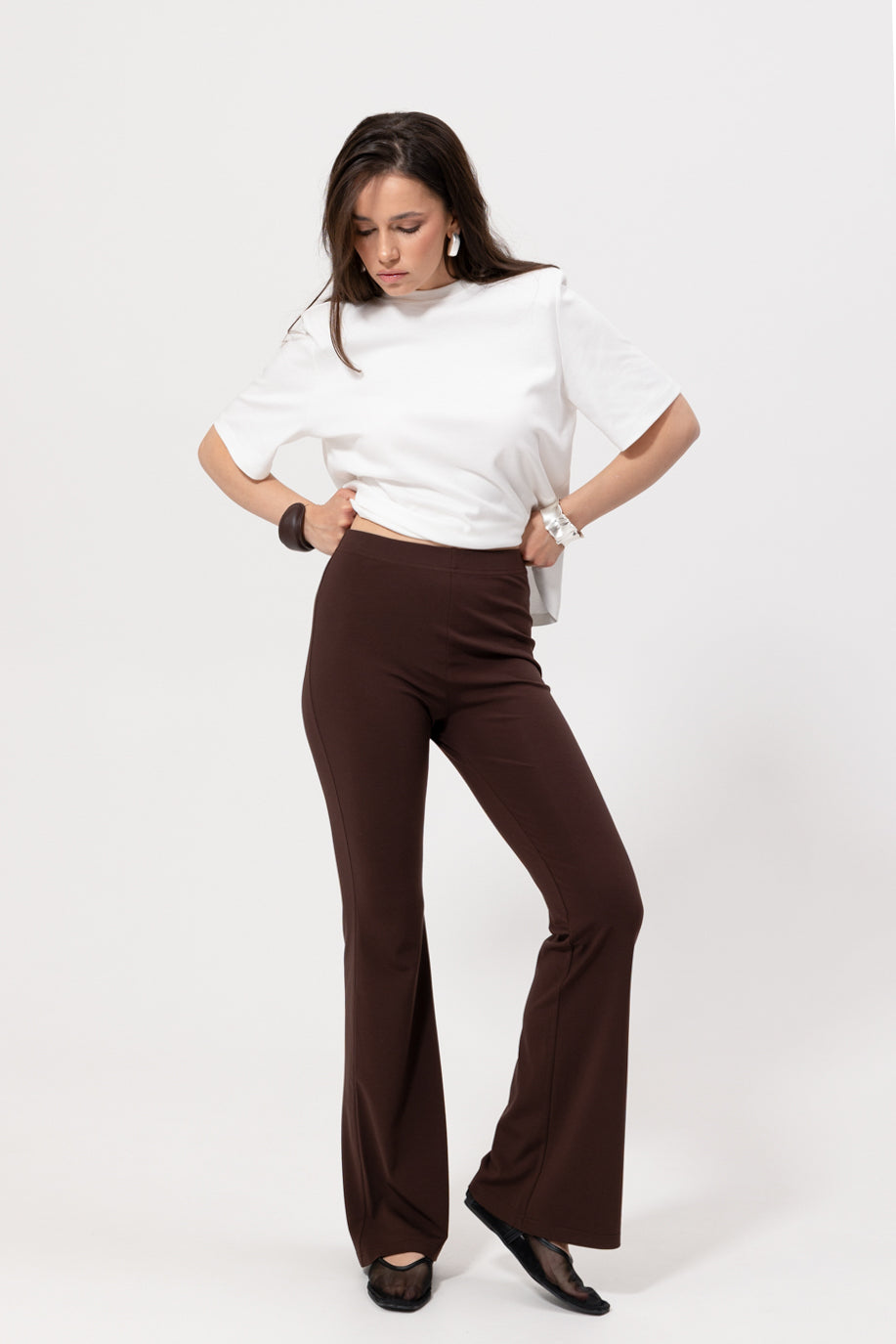Spodnie Fati Brown Petite