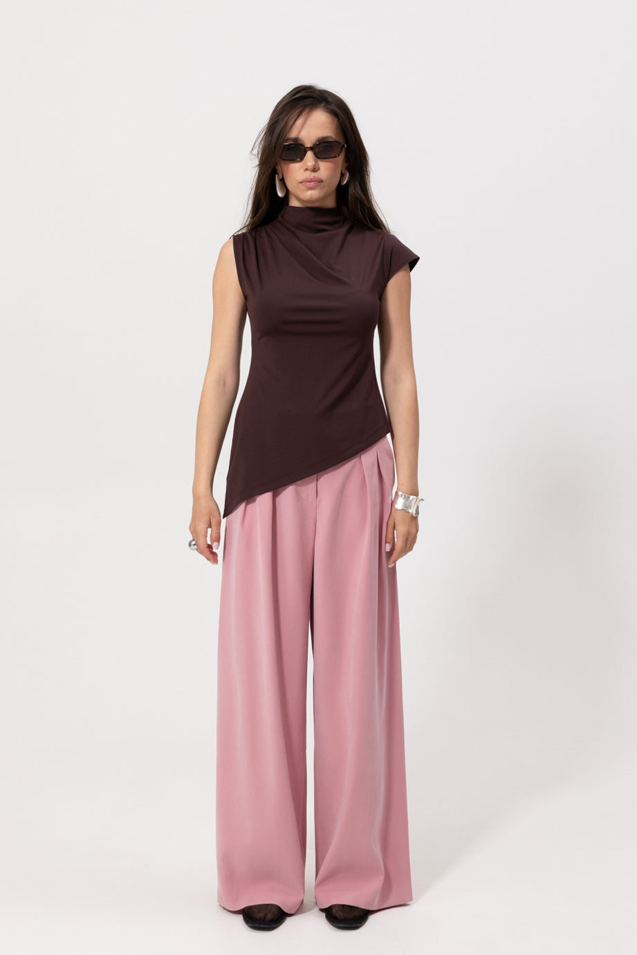 Bluzka Molie Brown Petite