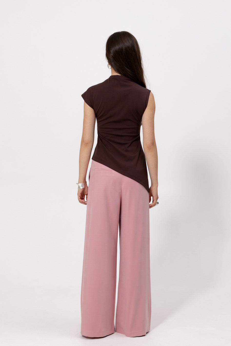 Spodnie Naver Vis Pink Petite