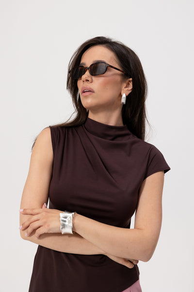 Bluzka Molie Brown Petite