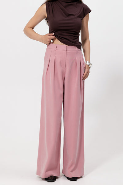 Spodnie Naver Vis Pink Petite