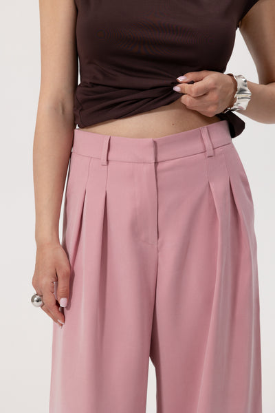 Spodnie Naver Vis Pink Petite