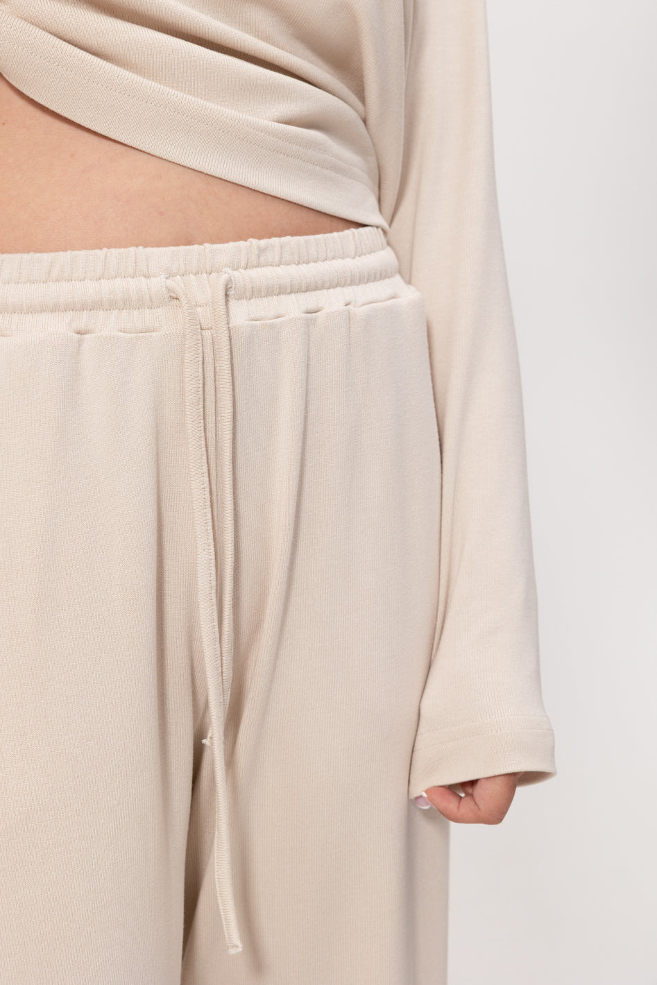 Spodnie Lenno Cream Petite