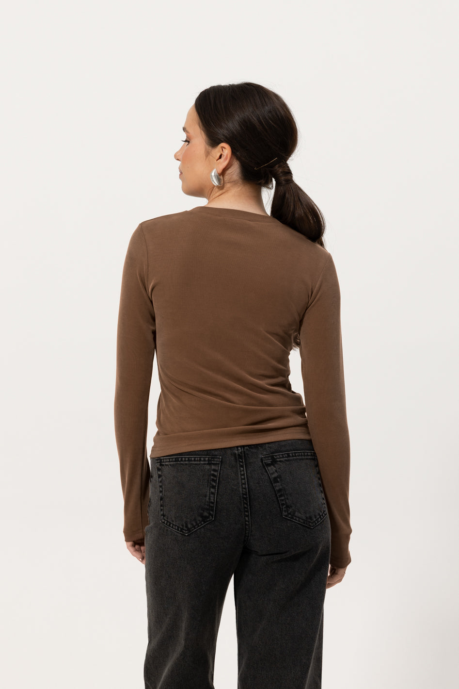 Longsleeve Selmo New Mocha Petite