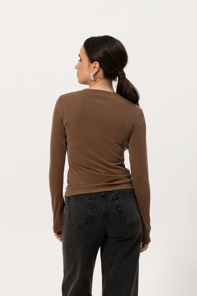 Longsleeve Selmo New Mocha Petite