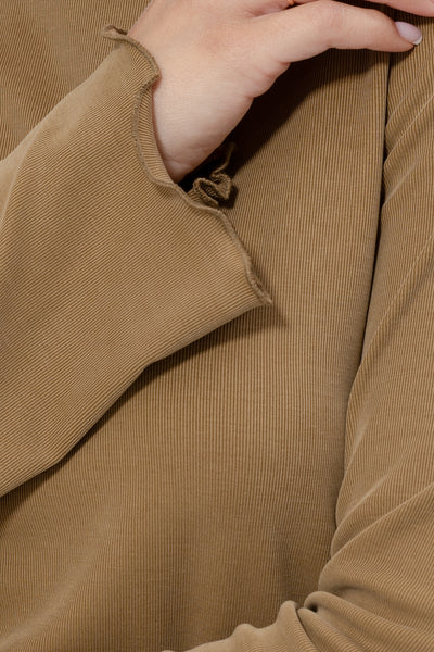 Longsleeve Devon Olive Petite