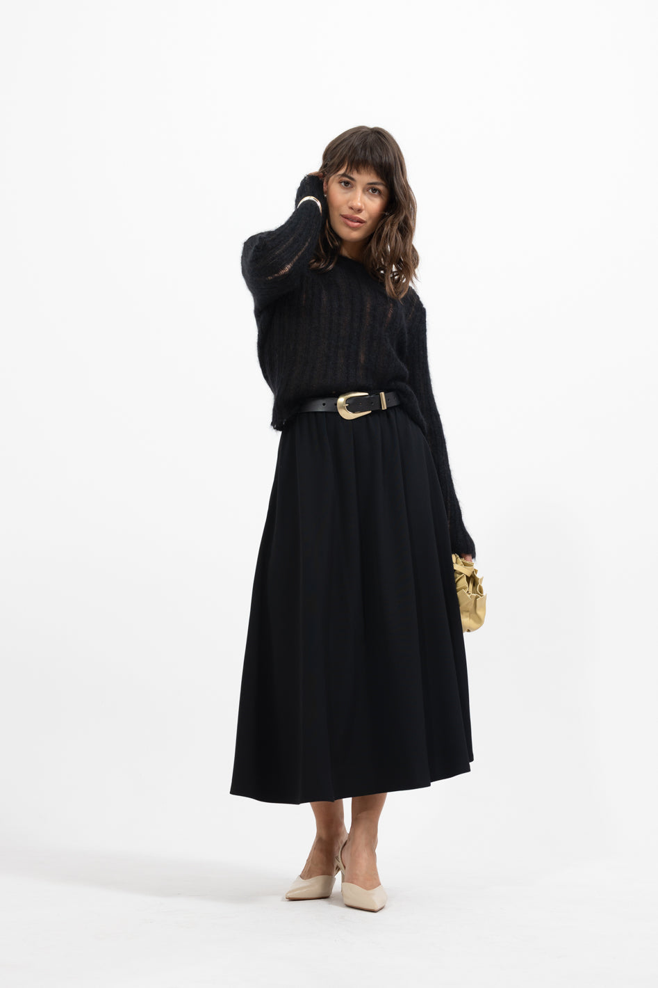 Spódnica Veloria Black Petite