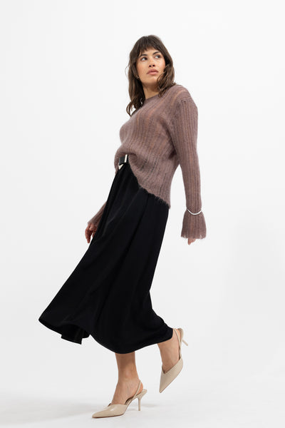 Spódnica Veloria Black Petite