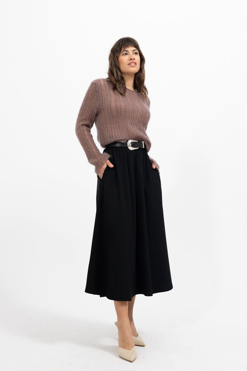 Spódnica Veloria Black Petite