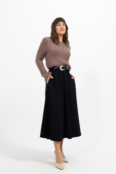 Spódnica Veloria Black Petite