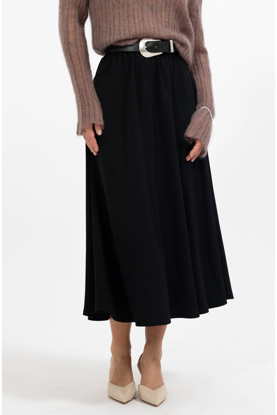 Spódnica Veloria Black Petite