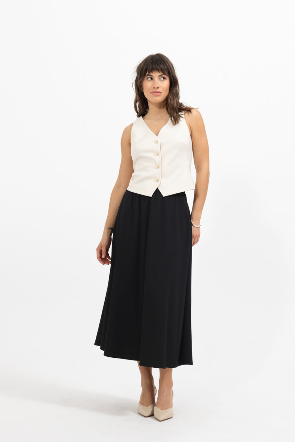 Spódnica Veloria Black Petite