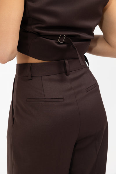 Spodnie Espe Brown Petite