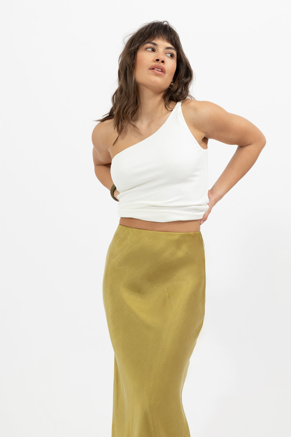 Top Marlo White Petite