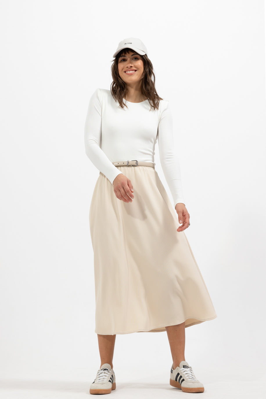 Spódnica Veloria Light Beige Petite