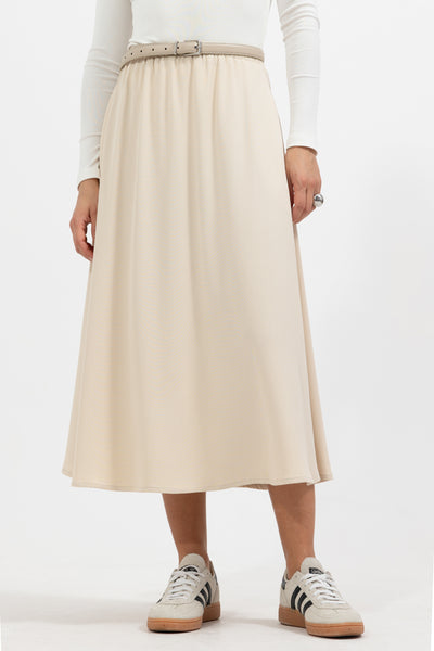 Spódnica Veloria Light Beige Petite