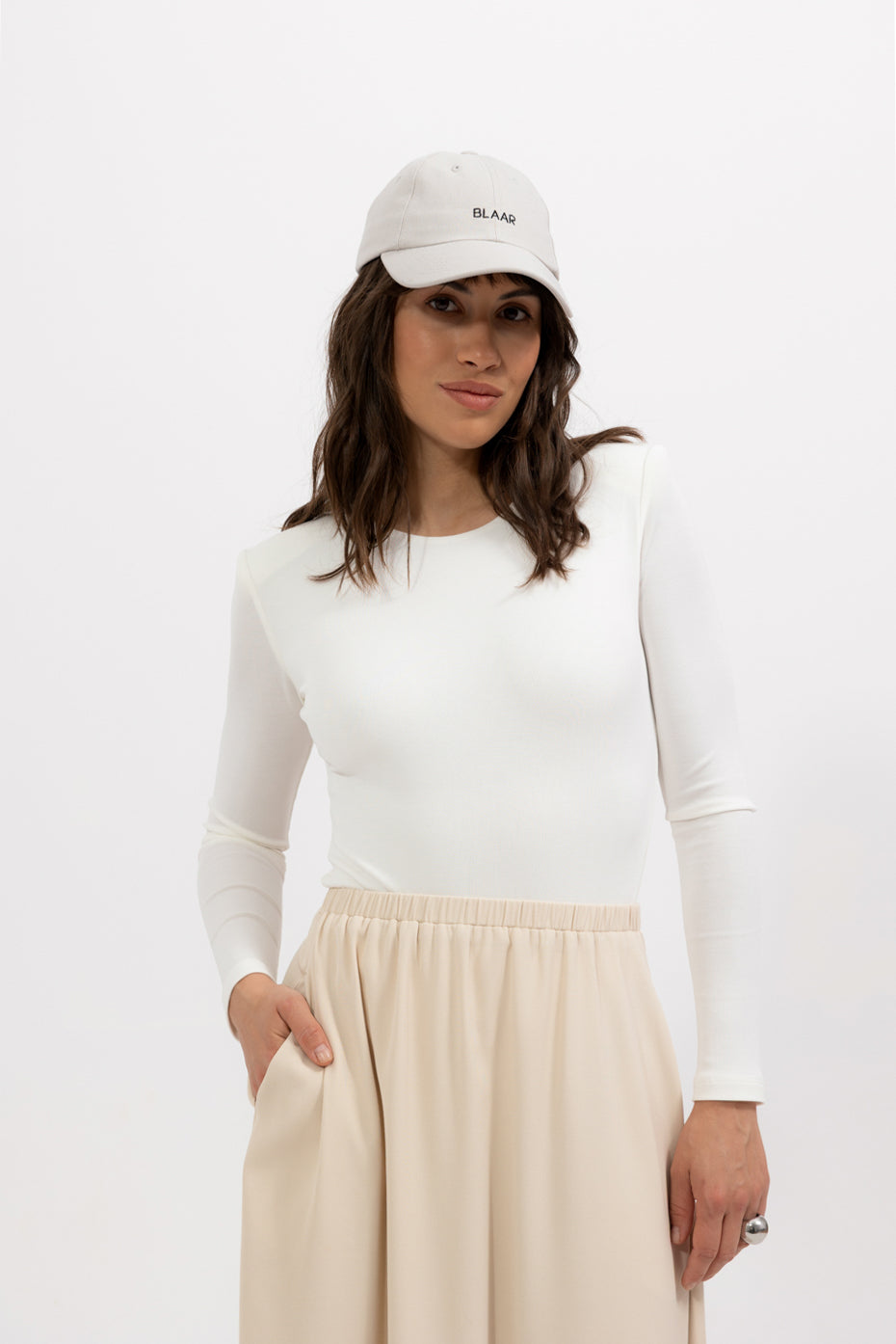 Spódnica Veloria Light Beige Petite