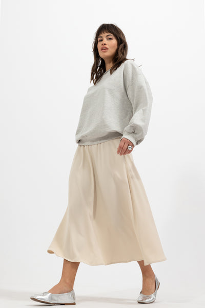 Spódnica Veloria Light Beige Petite