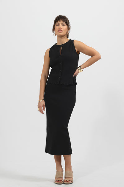 Top Torno Black Petite