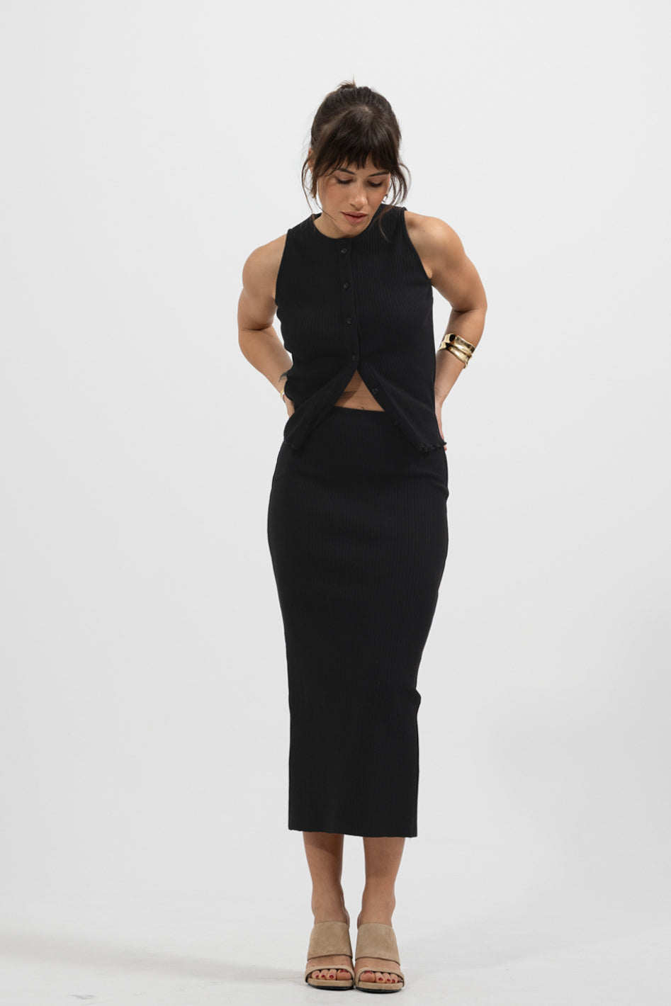 Spódnica Alana Black Petite
