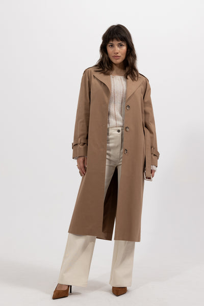 Trencz Vermont Dark Beige Petite
