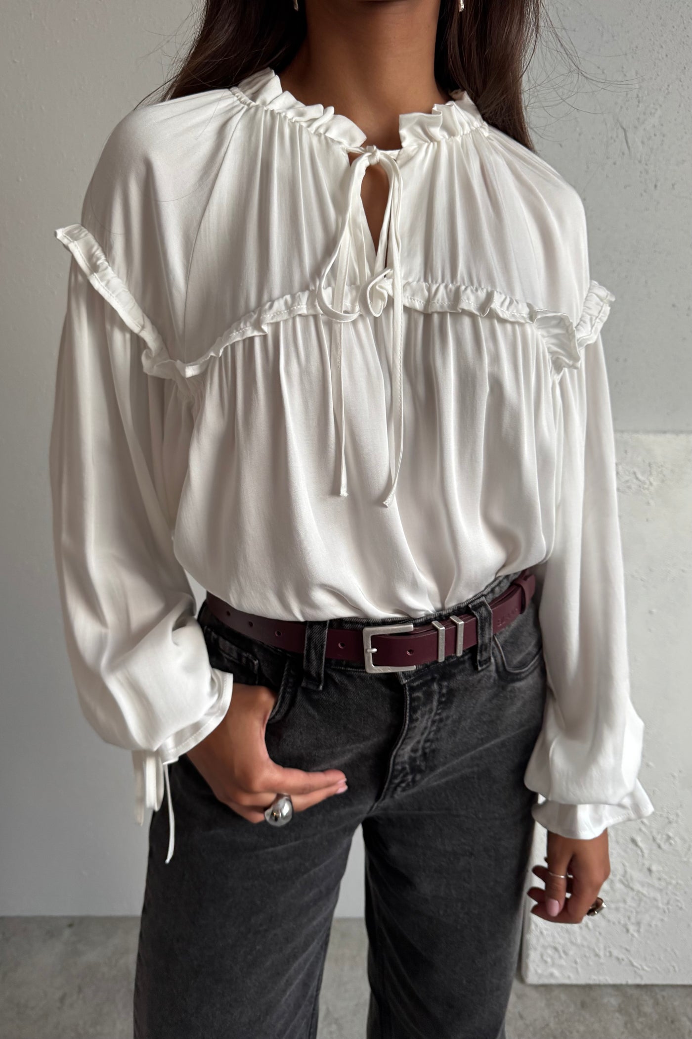 Bluzka Venti White Petite