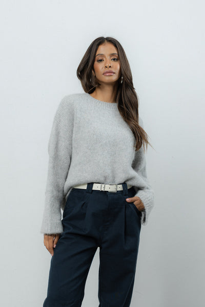 Sweter Ismo Light Grey Petite