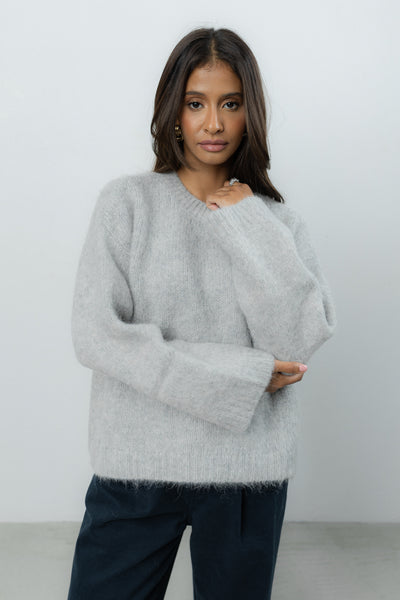 Sweter Ismo Light Grey Petite