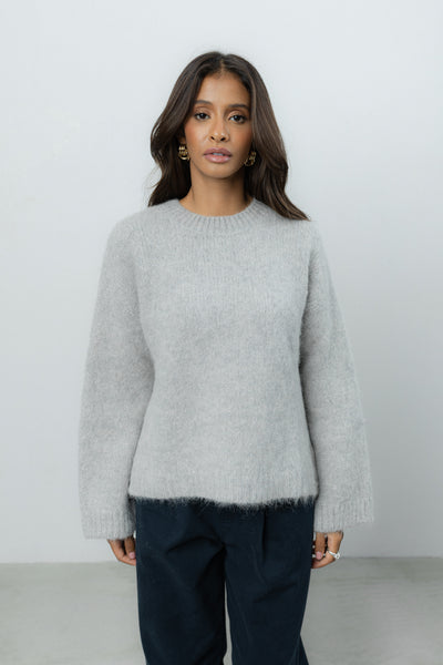 Sweter Ismo Light Grey Petite