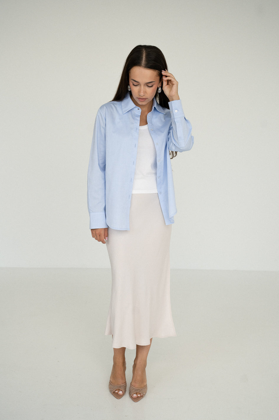 Koszula Lena Light Blue Petite